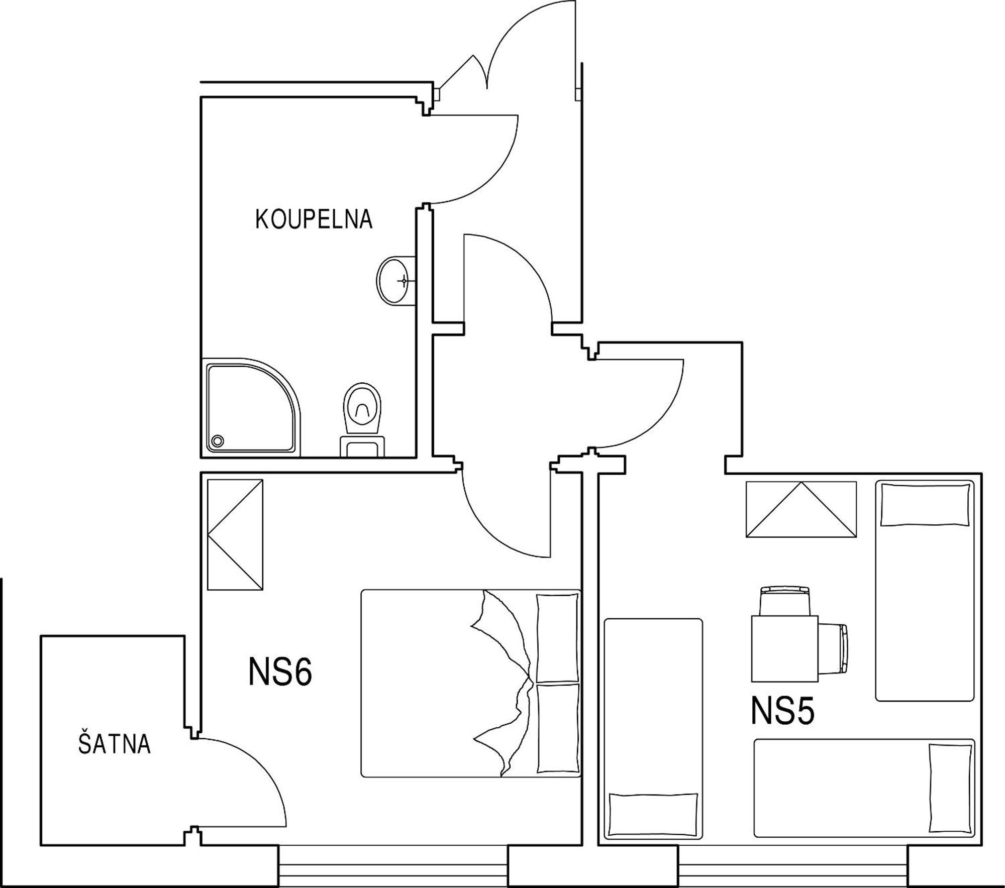 Penzion Na Slunicku Mariánská Exteriör bild